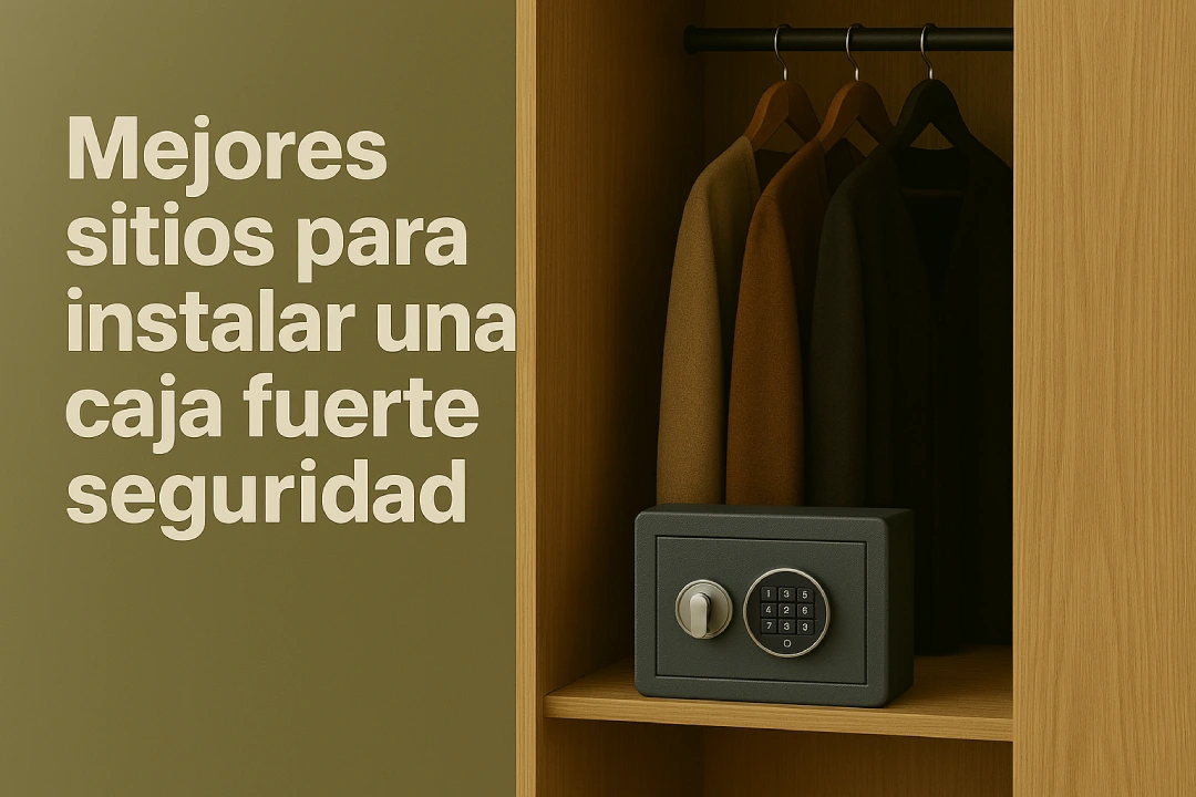 Mejores sitios para instalar una caja fuerte de seguridad: guía práctica para elegir la mejor ubicación